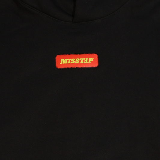 MISSTEP BLACK HOODIE