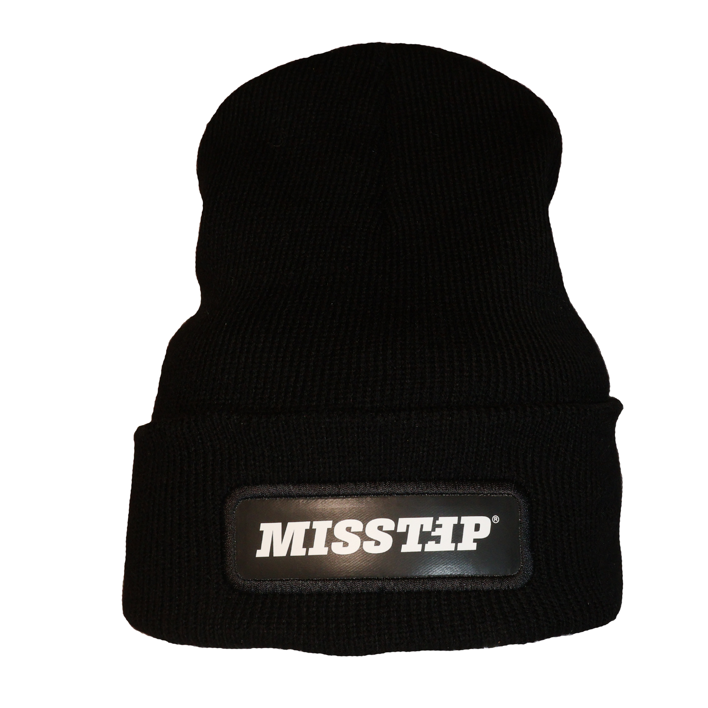 MISSTEP BLACK BEANIE