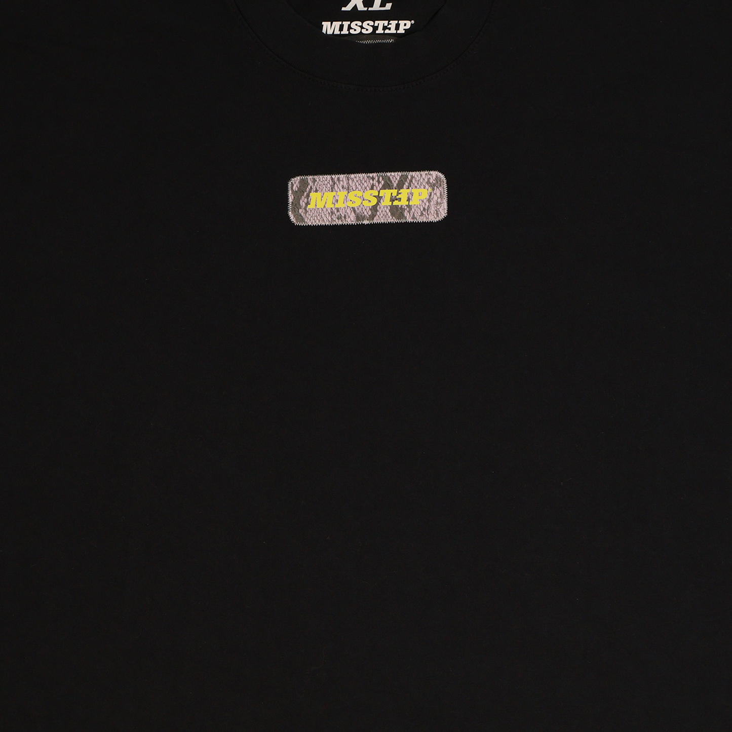 MISSTEP BLACK TEE