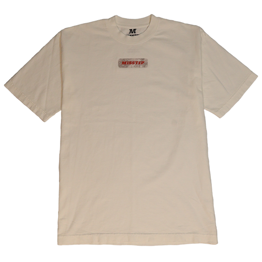 MISSTEP WHITE TEE
