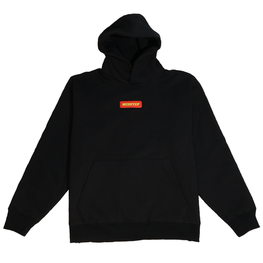MISSTEP BLACK HOODIE