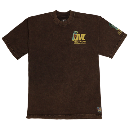 MISSTEP 3D FOOT TEE BROWN